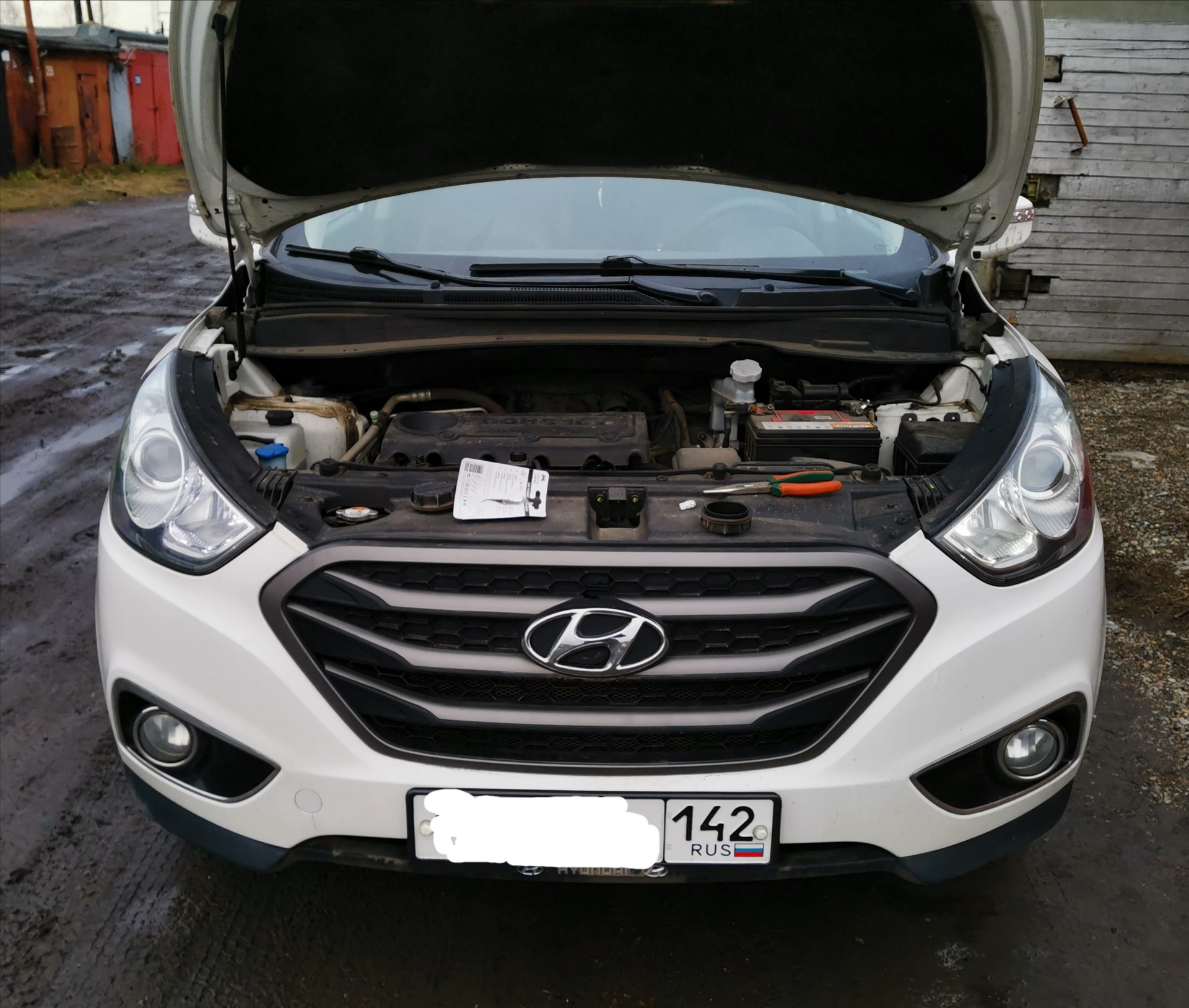 Лампы в габариты Narva — Hyundai ix35, 2 л, 2013 года | стайлинг | DRIVE2