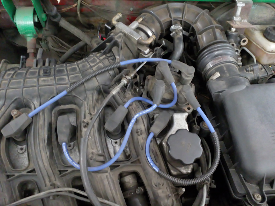 Замена резинок на впускном коллекторе и на форсунках и проводки. — Lada ...