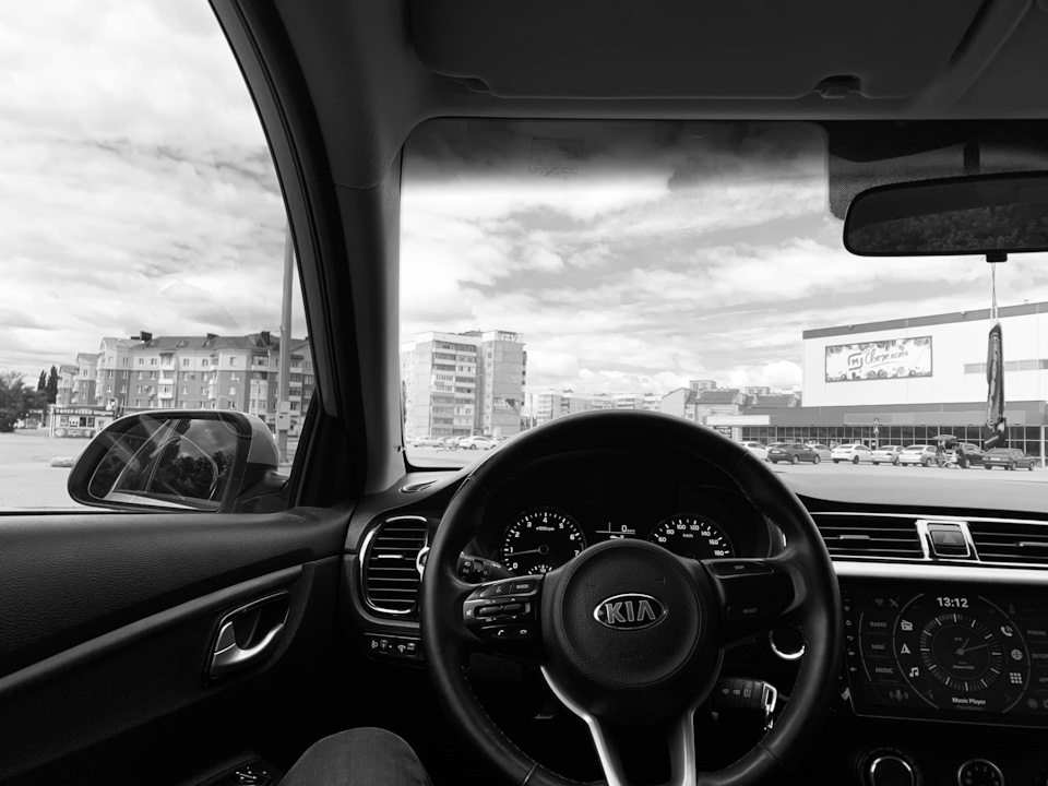 Замена лобового стекла и установка 20% тонировки) — KIA Rio (4G), 1,4 л ...