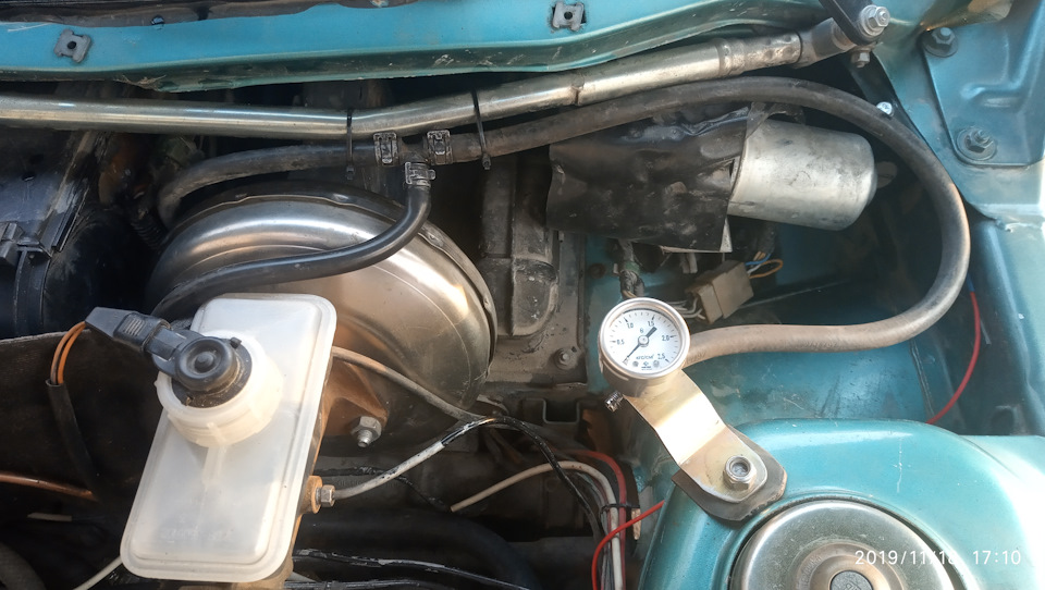 Расширительный бачок Фольксваген на ВАЗ 2110 — Lada 2110, 1,5 л, 1999 ...