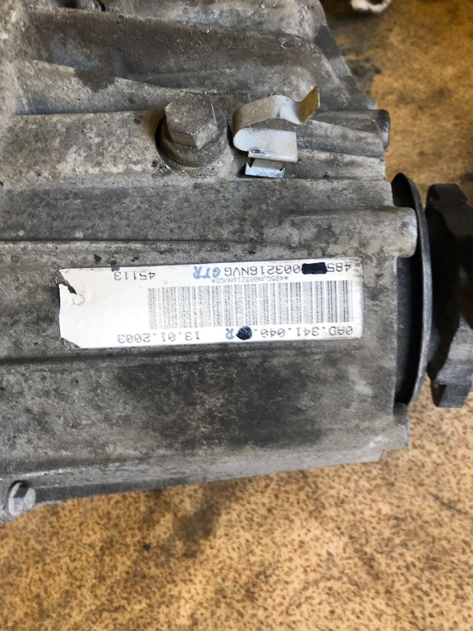 Замена раздаточной коробки и замена гофры катализаторов — Porsche ...