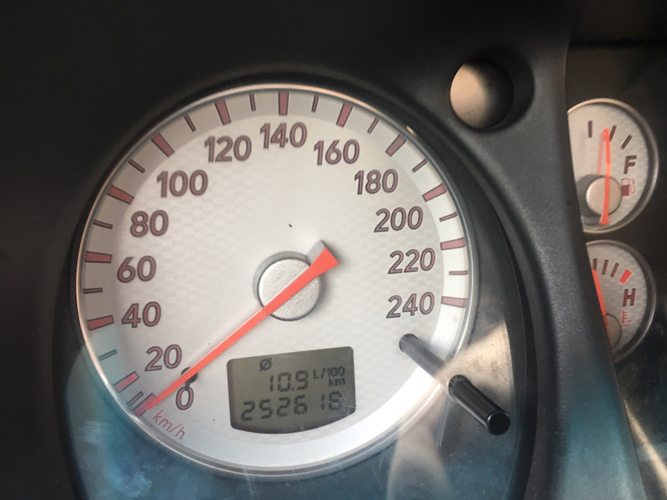 Расход — Mitsubishi Outlander (1G), 2,4 л, 2004 года | наблюдение | DRIVE2