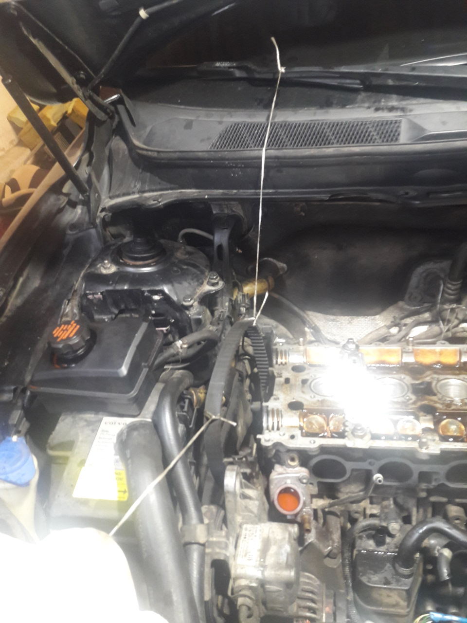 Бурлит антифриз в расширительном бачке часть2 — Volvo XC90 (1G), 2,5 л ...