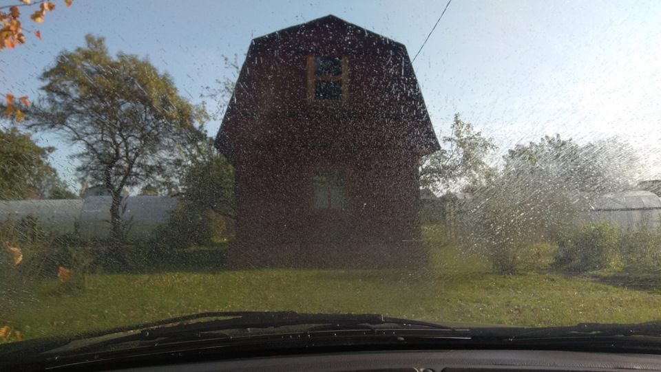 Веерные форсунки омывателя — Lada Приора седан, 1,6 л, 2009 года ...