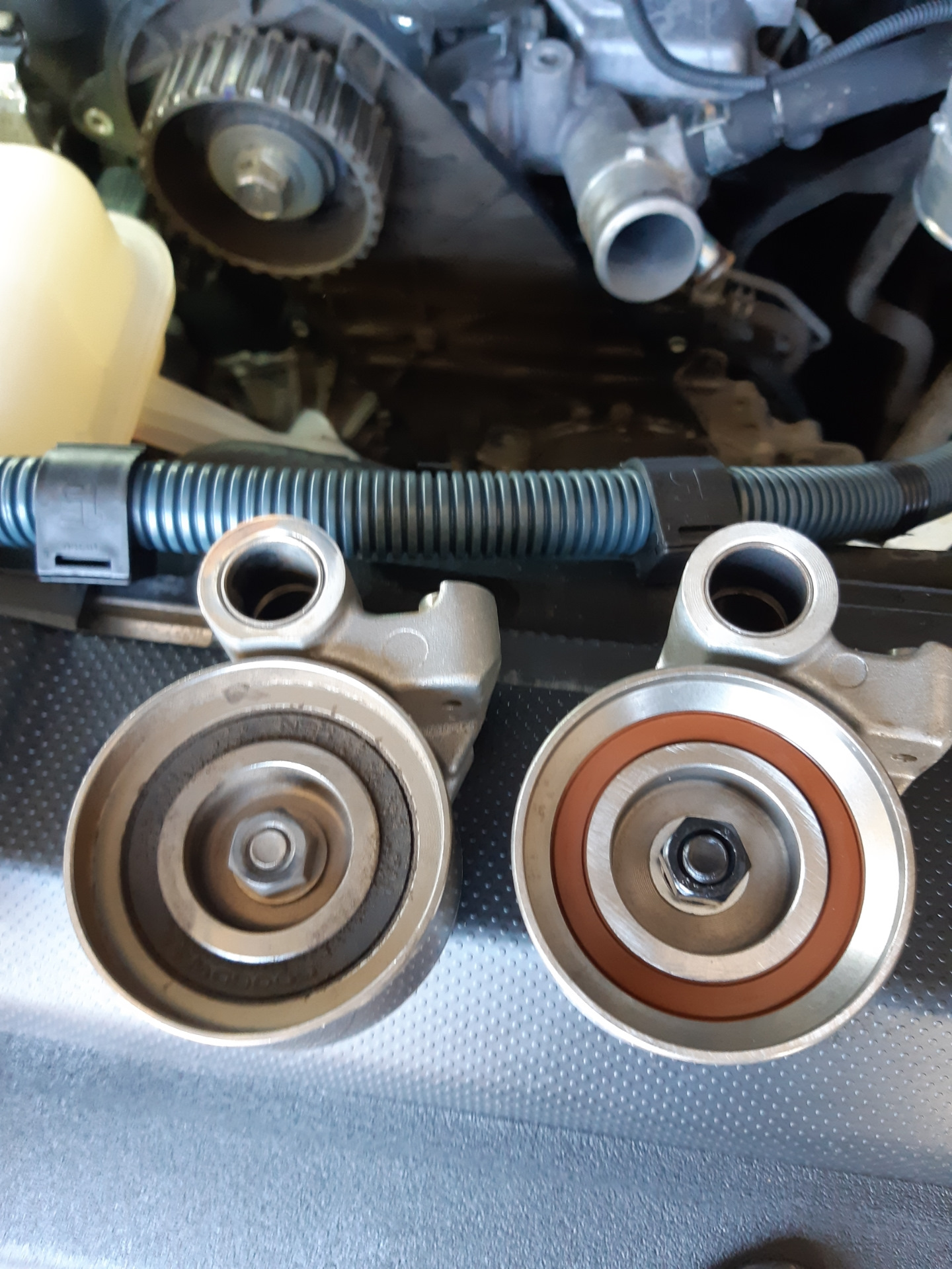 Замена ремня ГРМ, ролика, натяжителя. — Toyota Land Cruiser Prado 150 ...