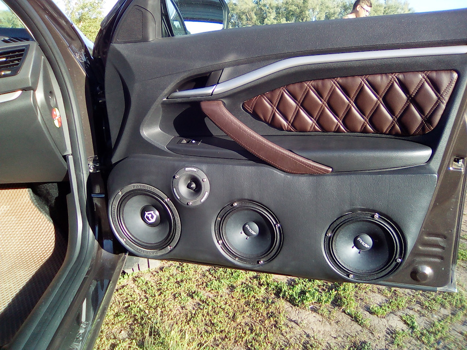 Дверная карта веста автозвук