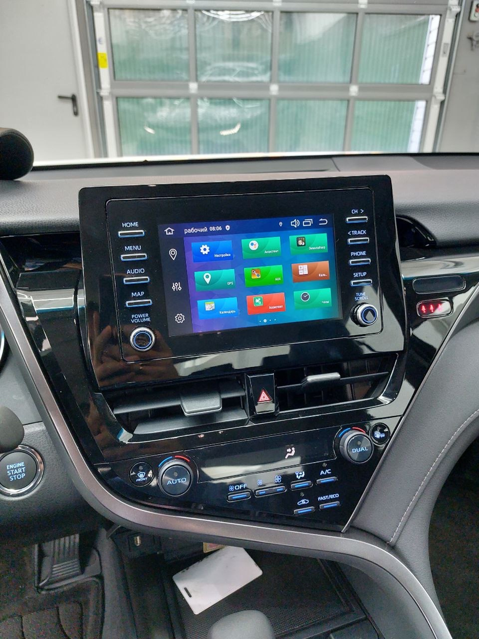 Android в Toyota Camry V70: навигационный блок на Камри — Carengineering  (КарИнжиниринг) на DRIVE2