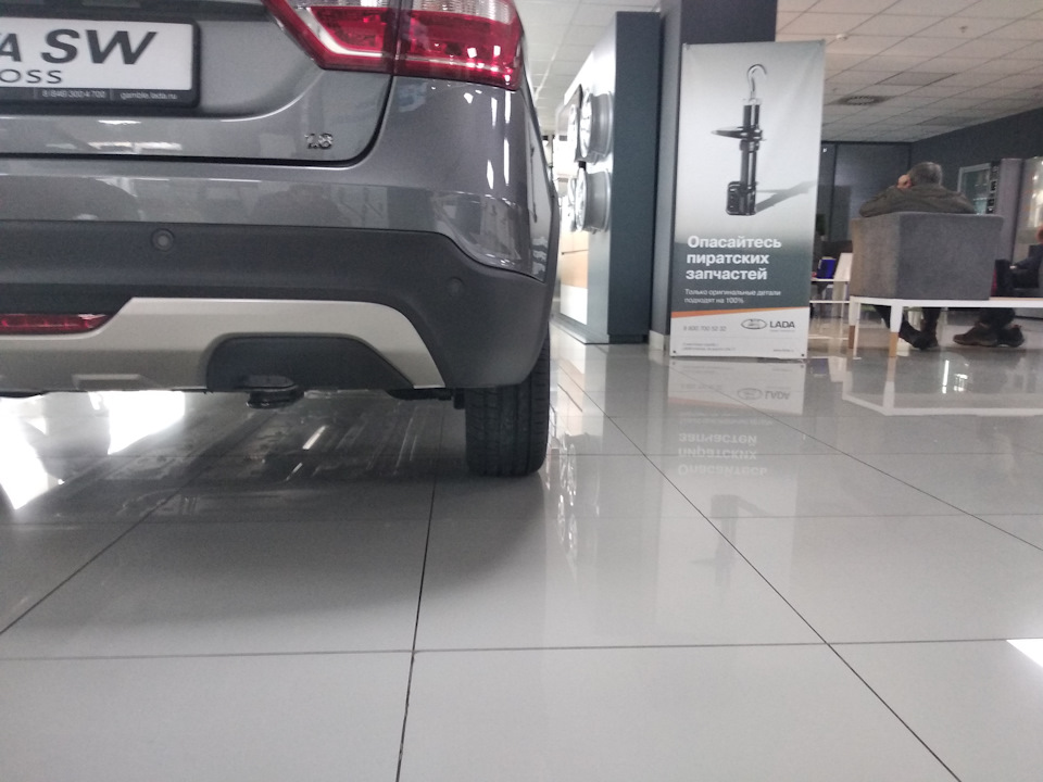 Фото в бортжурнале Lada Vesta SW Cross