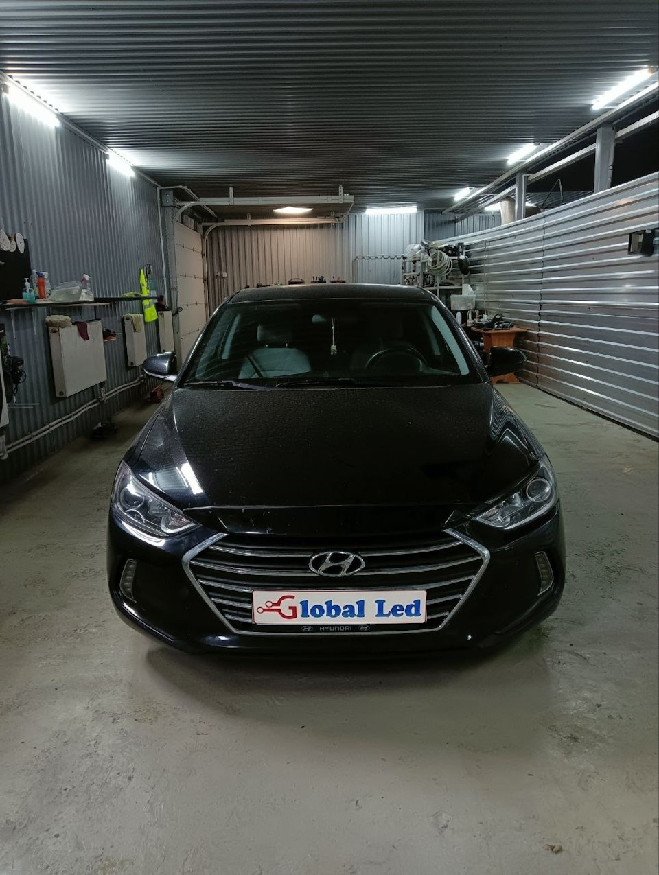 Hyundai Elantra Устранение запотевания фары — Global Led на Drive2 4077