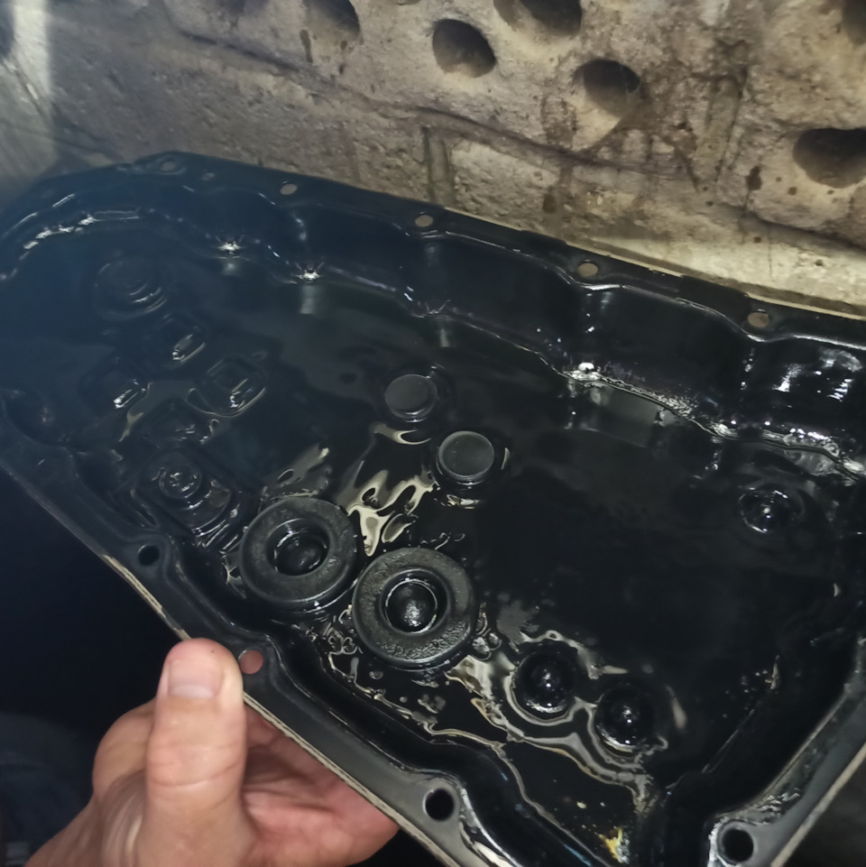 Замена масла в вариаторе — Mitsubishi Outlander (3G), 2,4 л, 2018 года ...