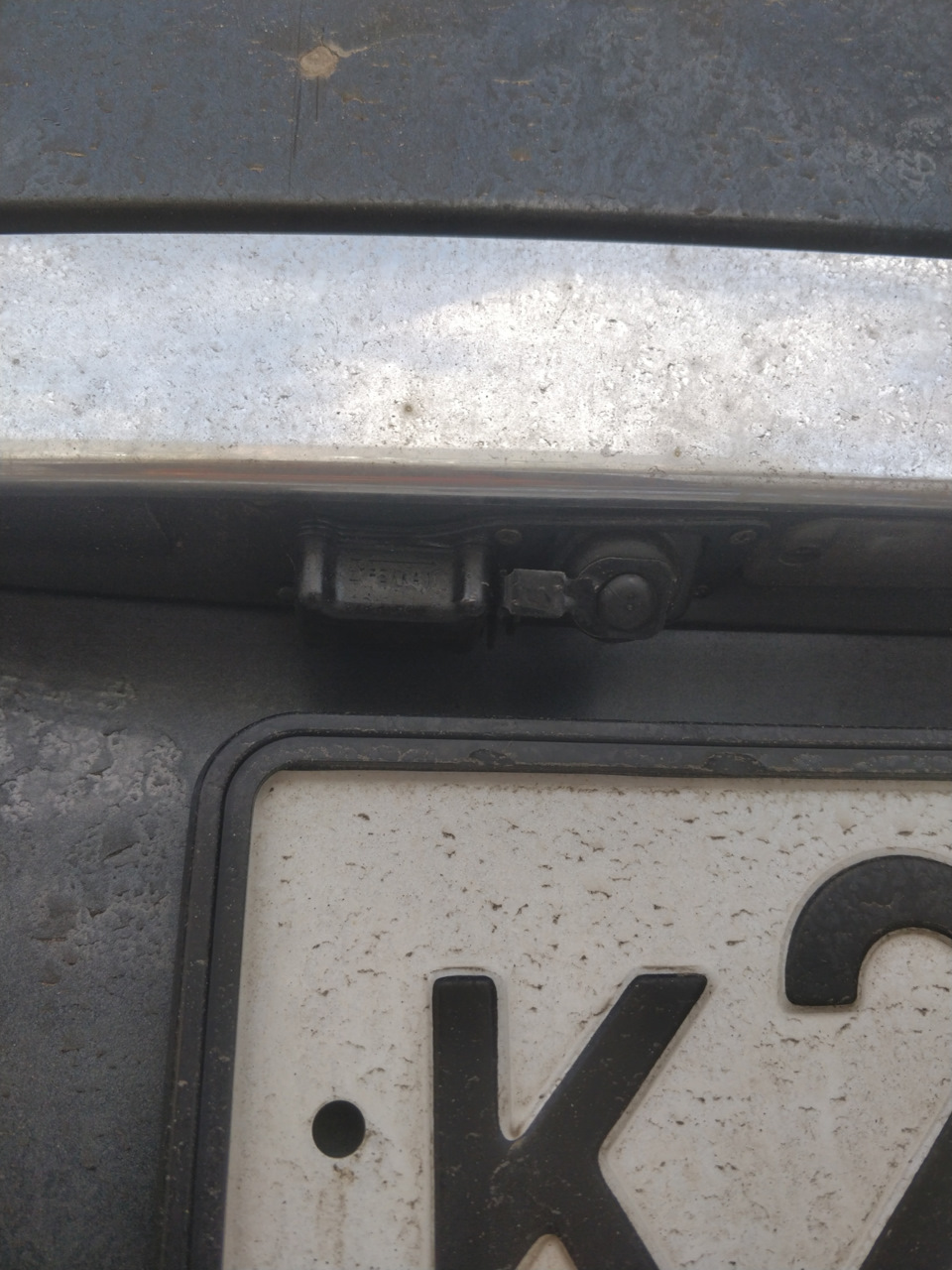 Защита камеры заднего хода — Mercedes-Benz ML 63 AMG (W164), 6,2 л ...