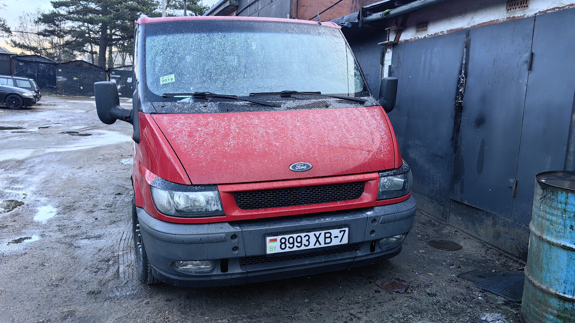 Продажа Ford Transit (6G) 2002 (дизель, МКПП) — с историей обслуживания —  DRIVE2.RU