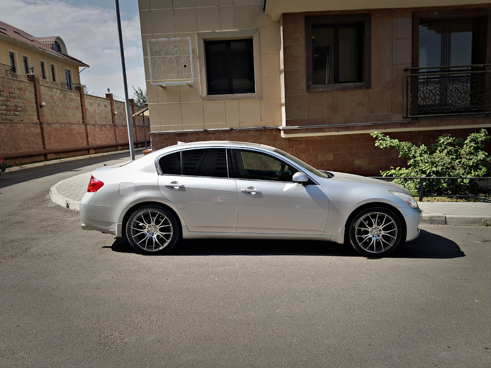 Пружины занижение infiniti g25