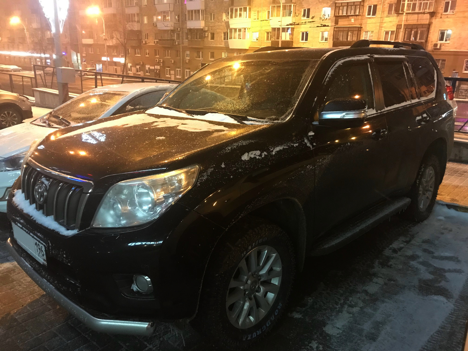 Кукуруза на Крузаке или с первым снегом — Toyota Land Cruiser Prado 150 ...