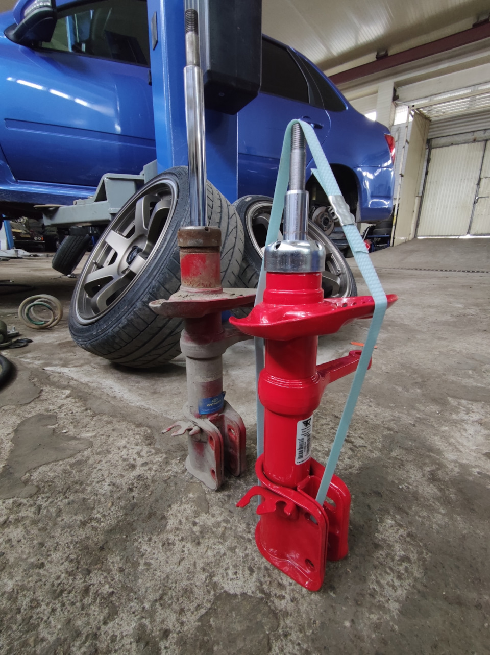 Подвеска гранта спорт. Демфи или сс20 что лучше на калину.