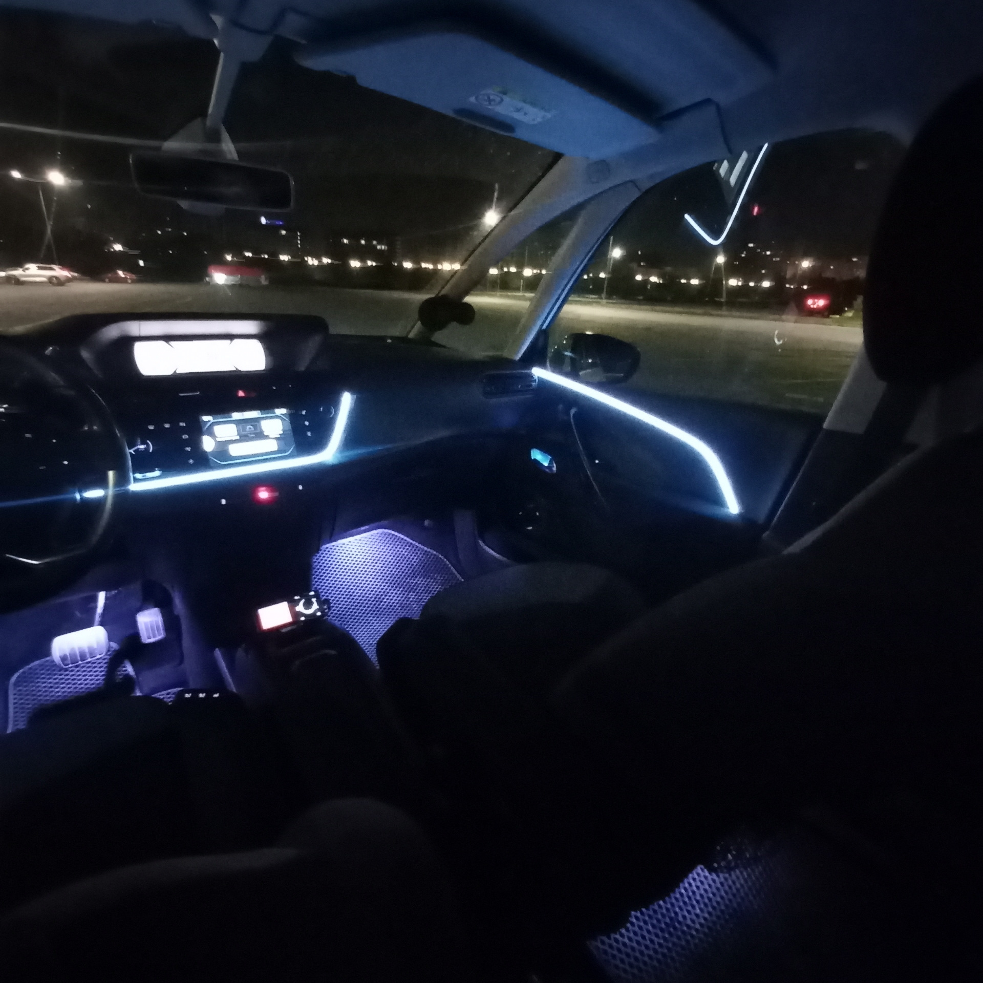 Установка Светодиодная подсветка салона MTF Light серия Ambient Light ...