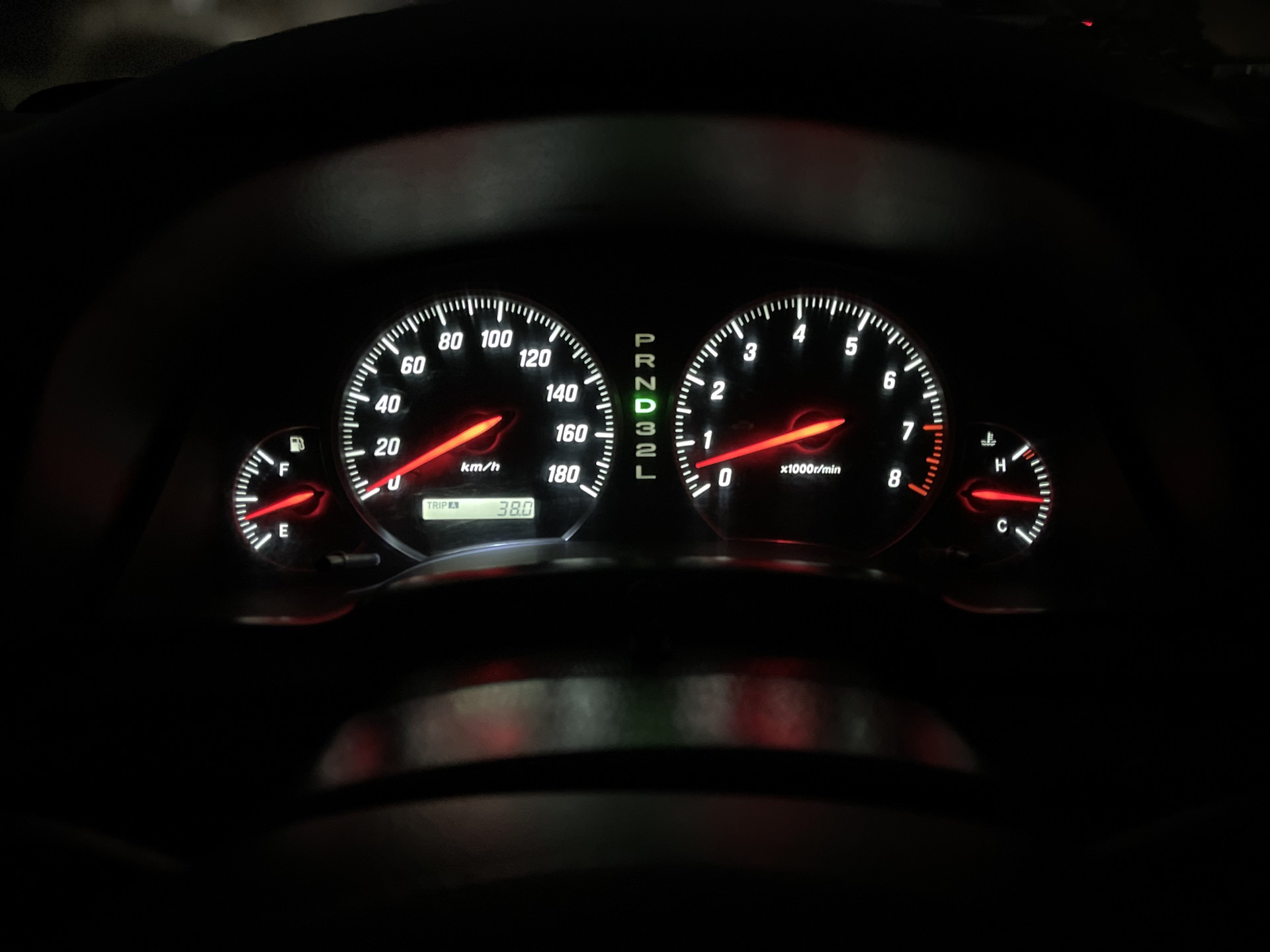 Новый LED в спидометр — Toyota Mark II (110), 2,5 л, 2001 года ...