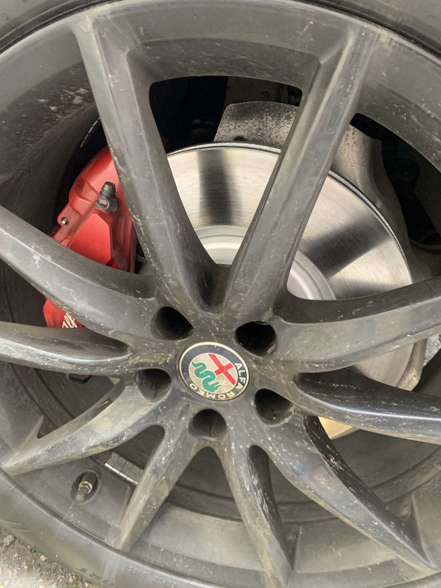 Колодки + тормозные диски — Alfa Romeo Stelvio, 2 л, 2018 года ...