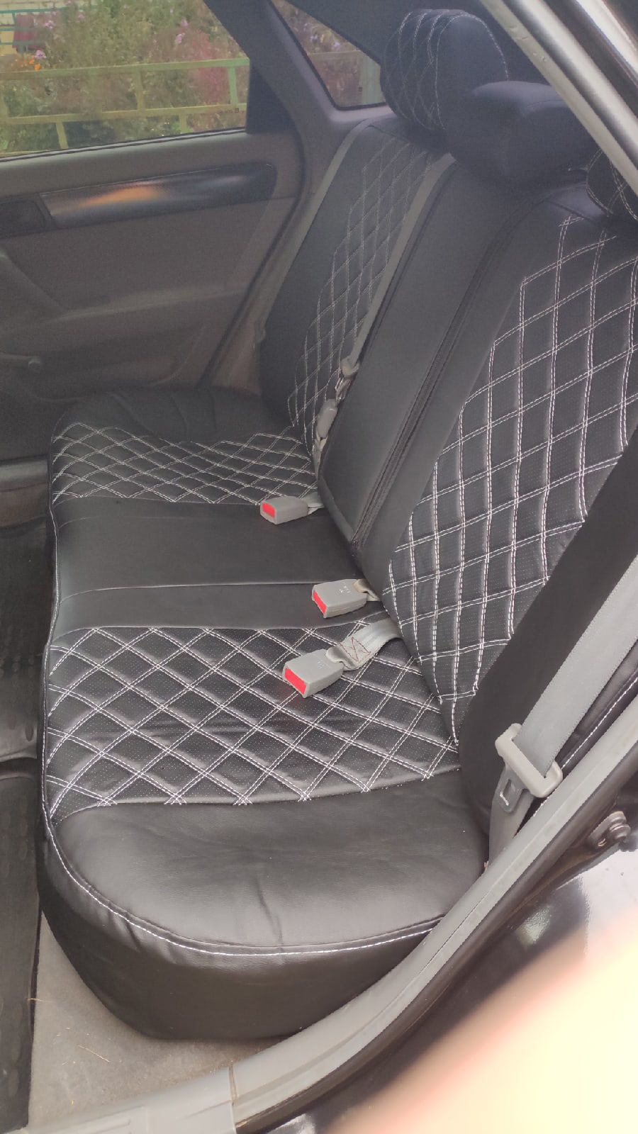 Чехлы из экокожи — Chevrolet Lacetti Sedan, 1,4 л, 2011 года ...