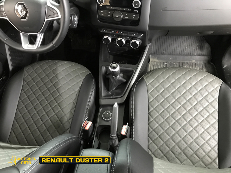 Авточехлы из экокожи Рено Дастер 2 — Интерьер Авто на DRIVE2