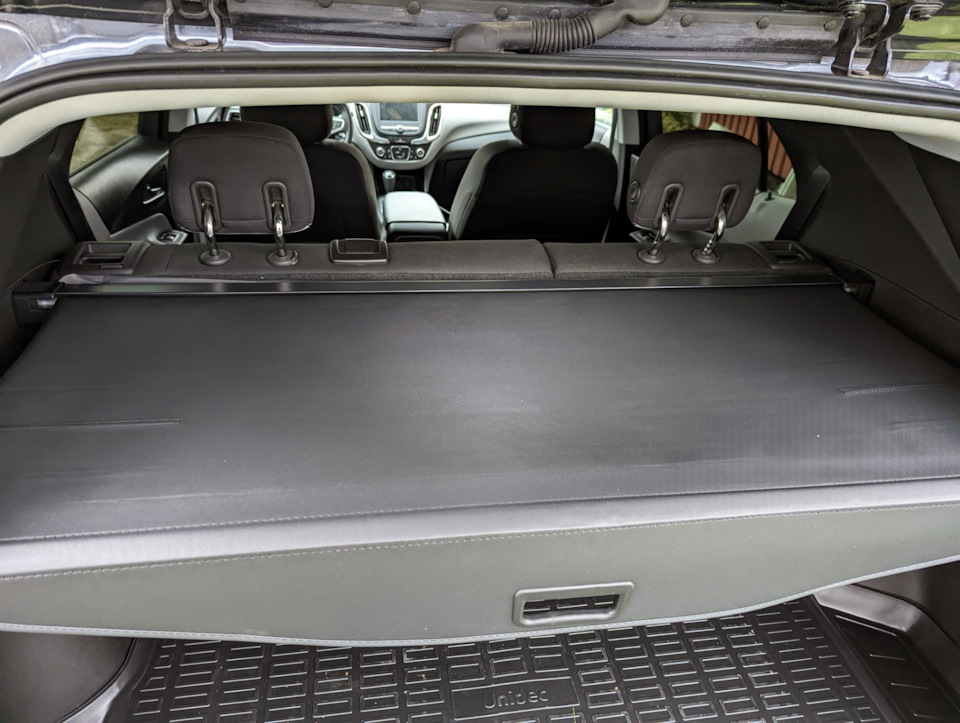Шторка в багажник — Chevrolet Equinox (3G), 1,5 л, 2019 года ...