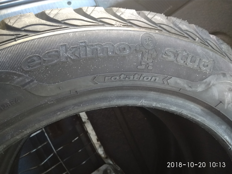 К зиме готов Sava Eskimo Stud 205/55 R16 — Opel Omega B, 2,2 л, 2002 ...