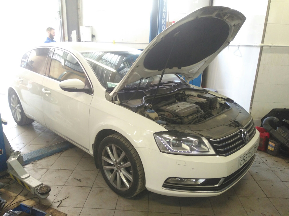 Photo from the logbook Volkswagen Passat B7