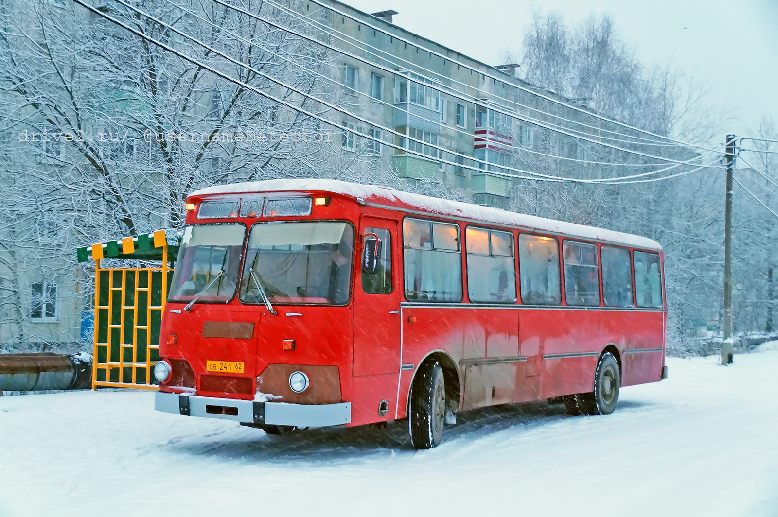 Лиаз старого образца автобус