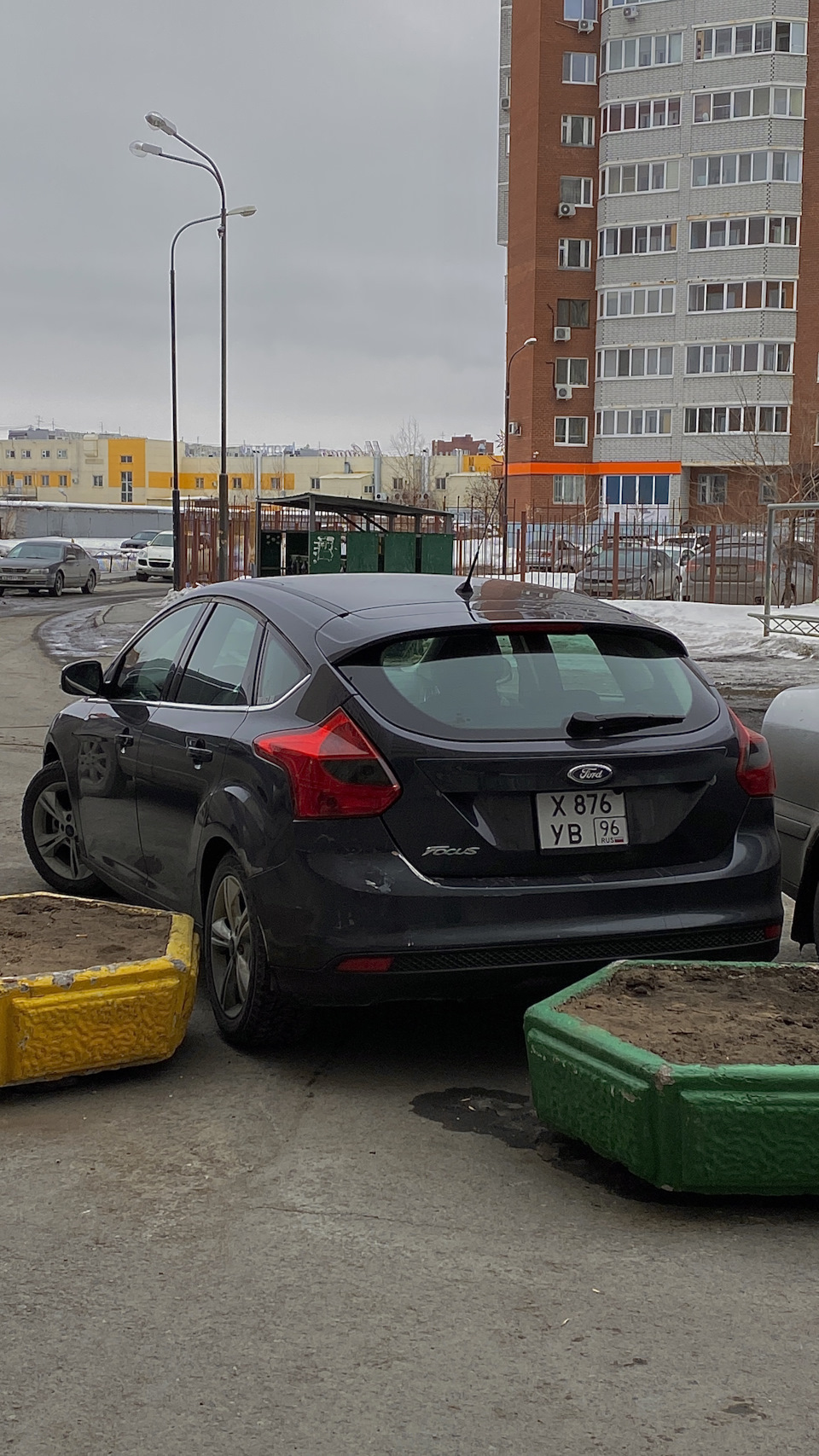 Квадратный номер — Ford Focus III Hatchback, 1,6 л, 2012 года | аксессуары  | DRIVE2