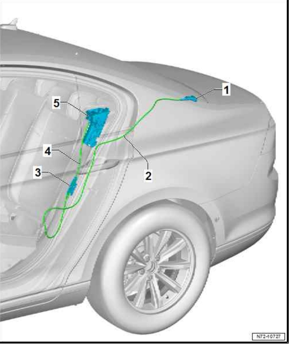 Трос откидывания спинок сидения из багажника — Volkswagen Passat B8, 1,6 л,  2016 года | своими руками | DRIVE2