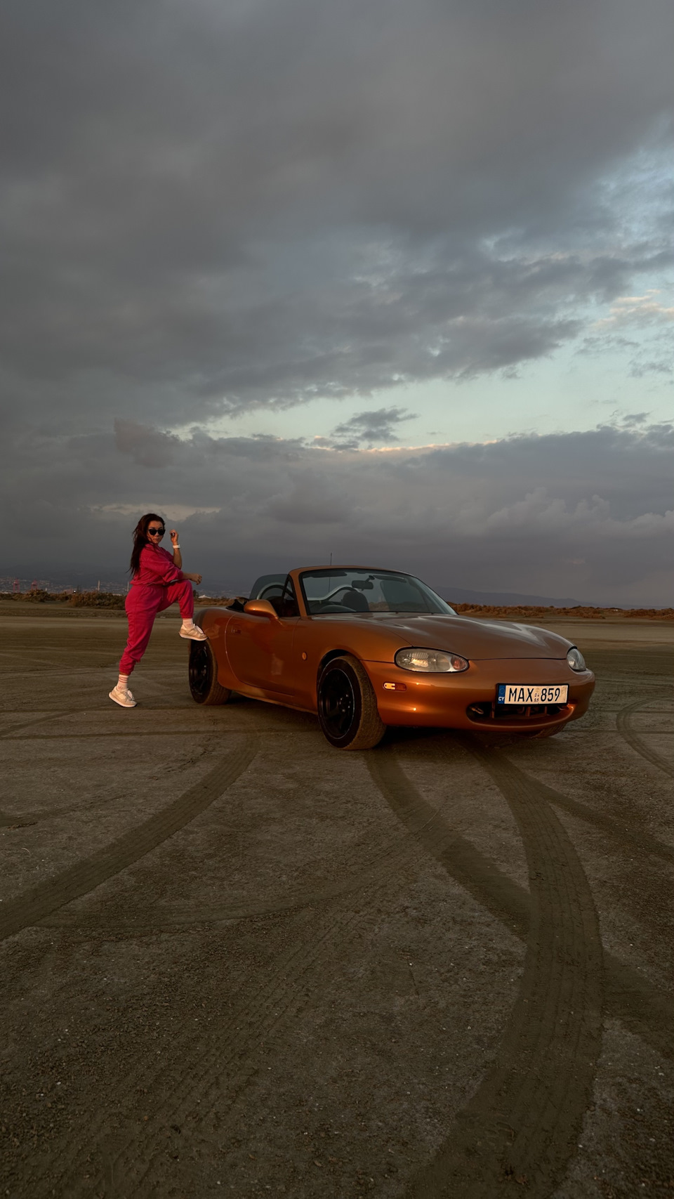 Тонировка. Sunset. Случайная фотосессия — Mazda MX-5/Miata (NB), 1,6 л ...