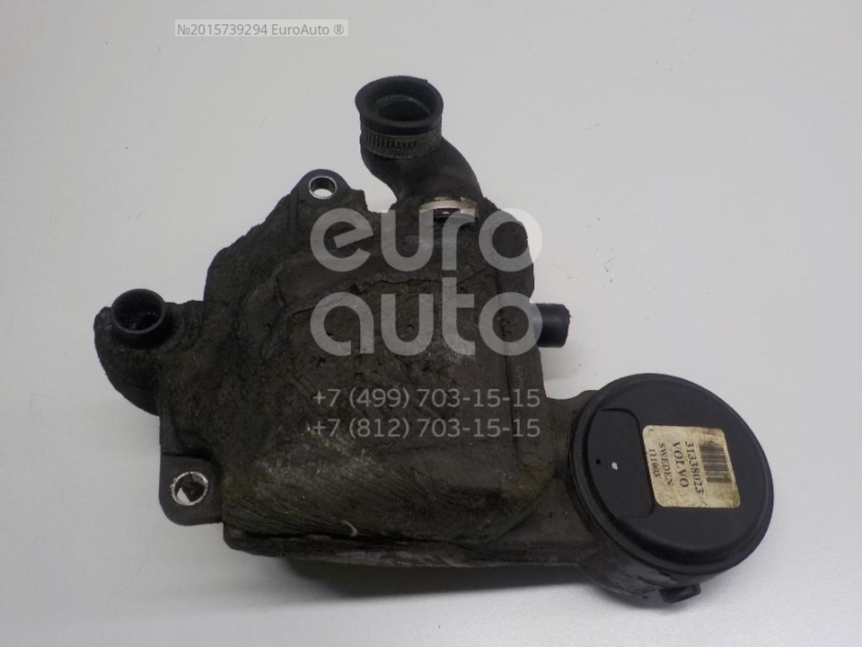31338023 бачок вентиляции картерных газов Volvo | Запчасти на DRIVE2