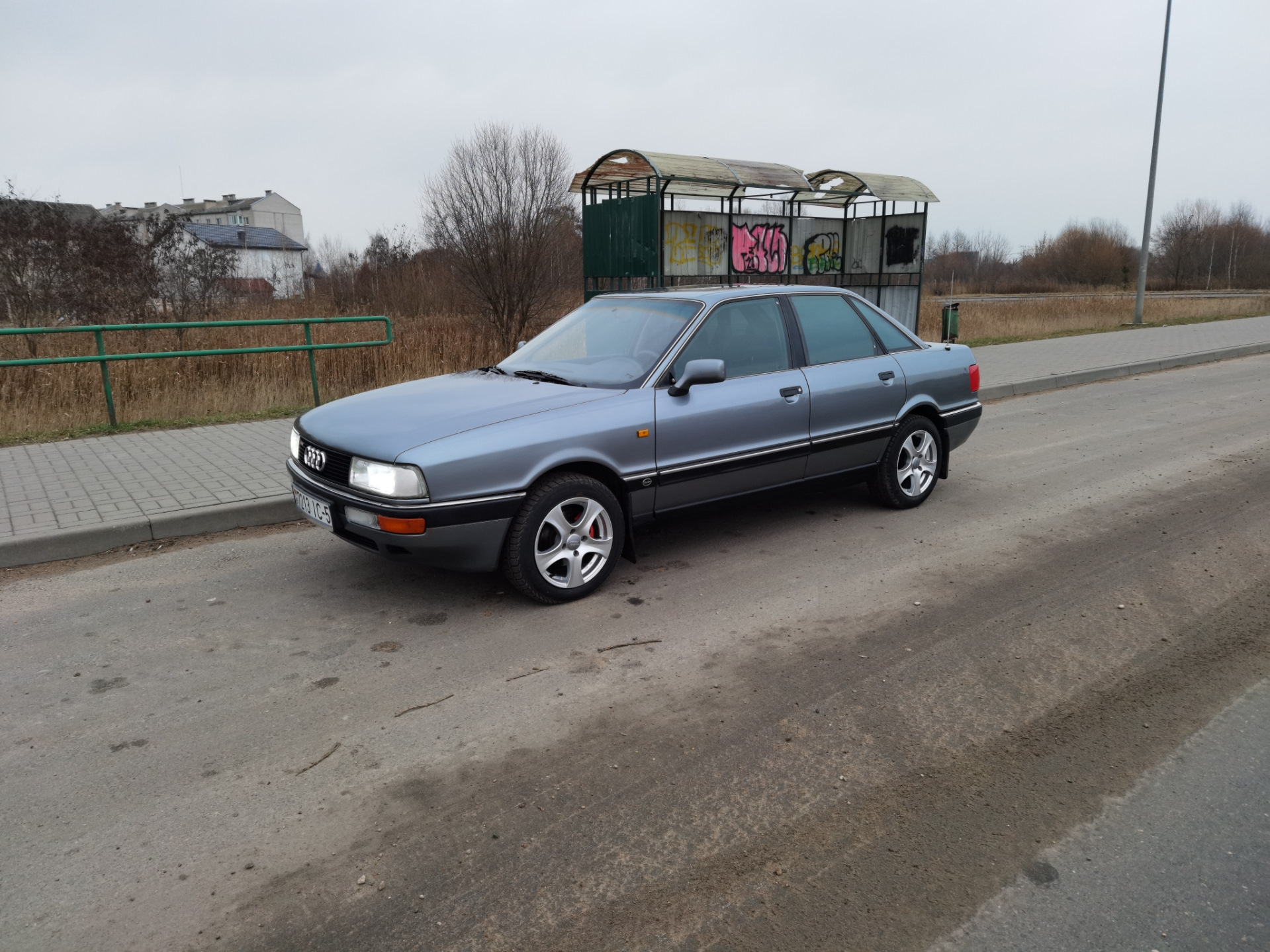 Твердый воск для кузова от Detail 👈 — Audi 90 (B3), 2,3 л, 1991 года ...