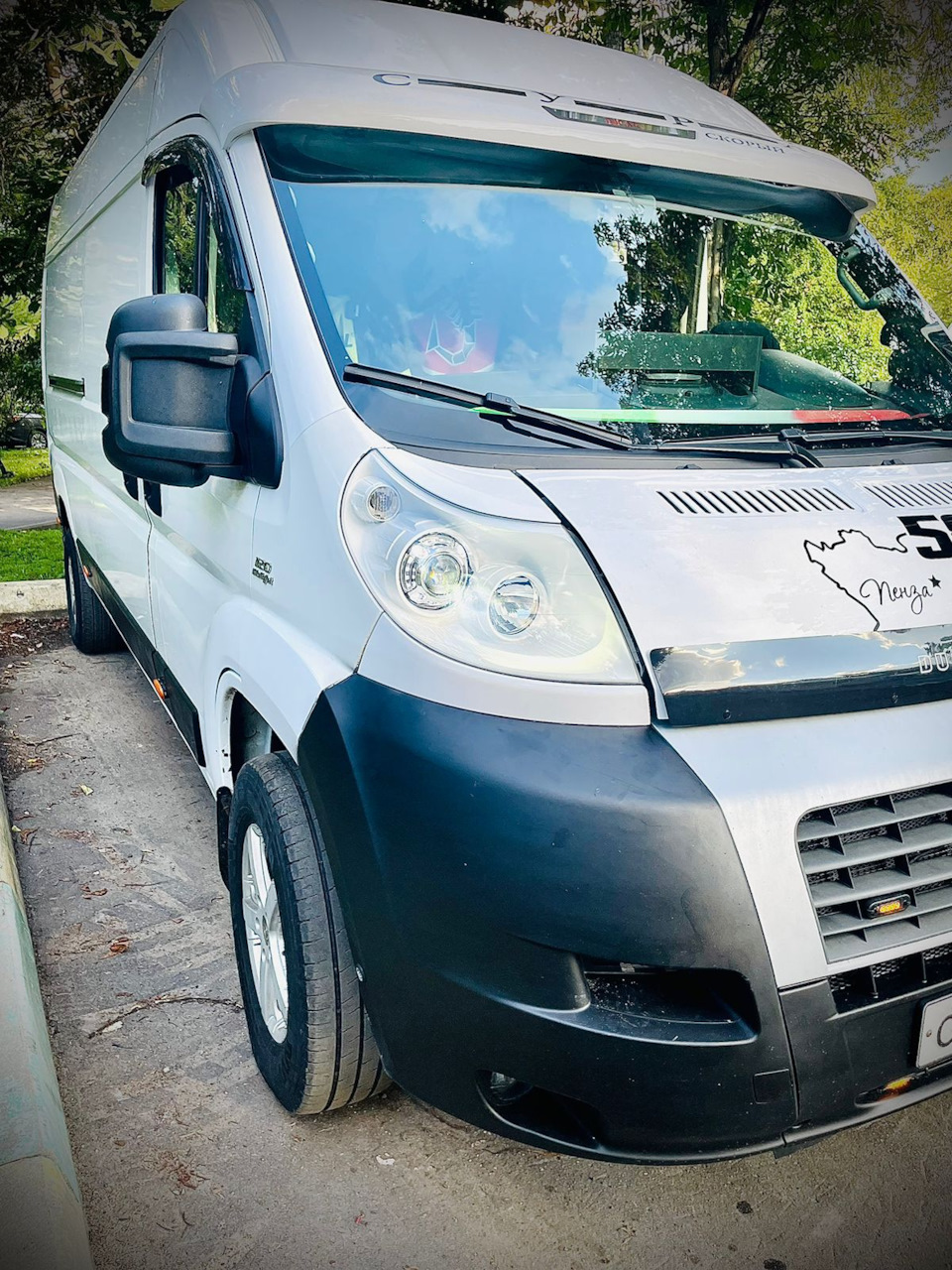 #032 фары билед — FIAT Ducato III, 2,3 л, 2012 года | тюнинг | DRIVE2