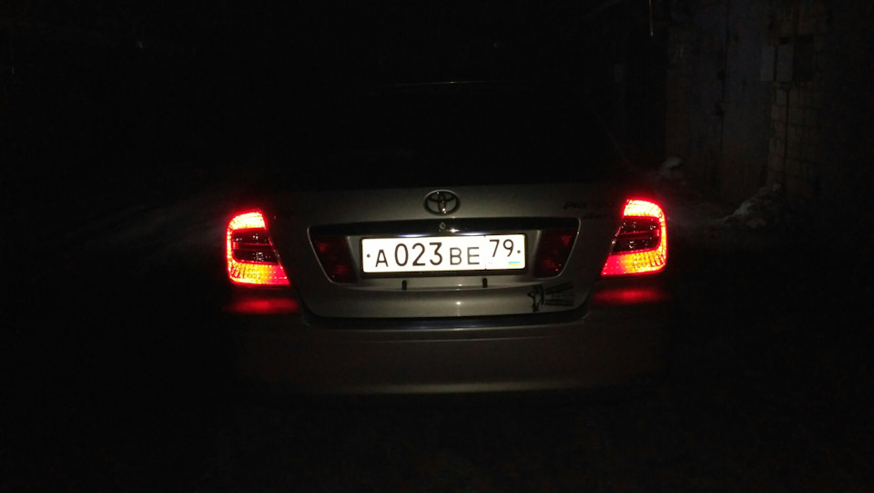 Ночной вид — Toyota Premio (T240)