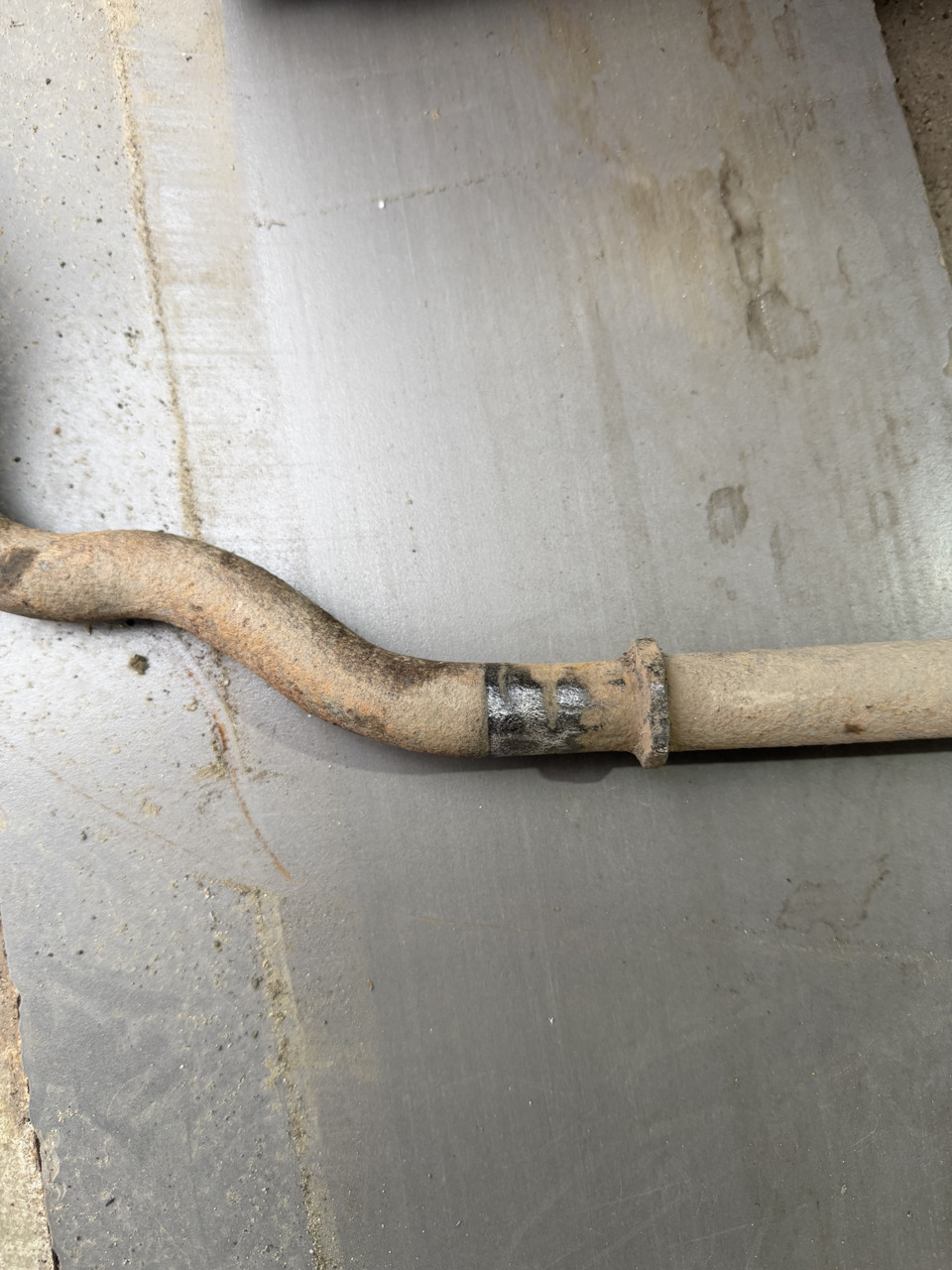 Старый стаб сточен до 23.2мм — Audi Q7 (1G)