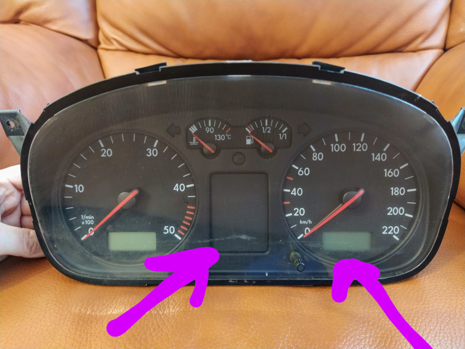 Панель приборов — Volkswagen Transporter T4, 2,5 л, 2002 года | своими ...