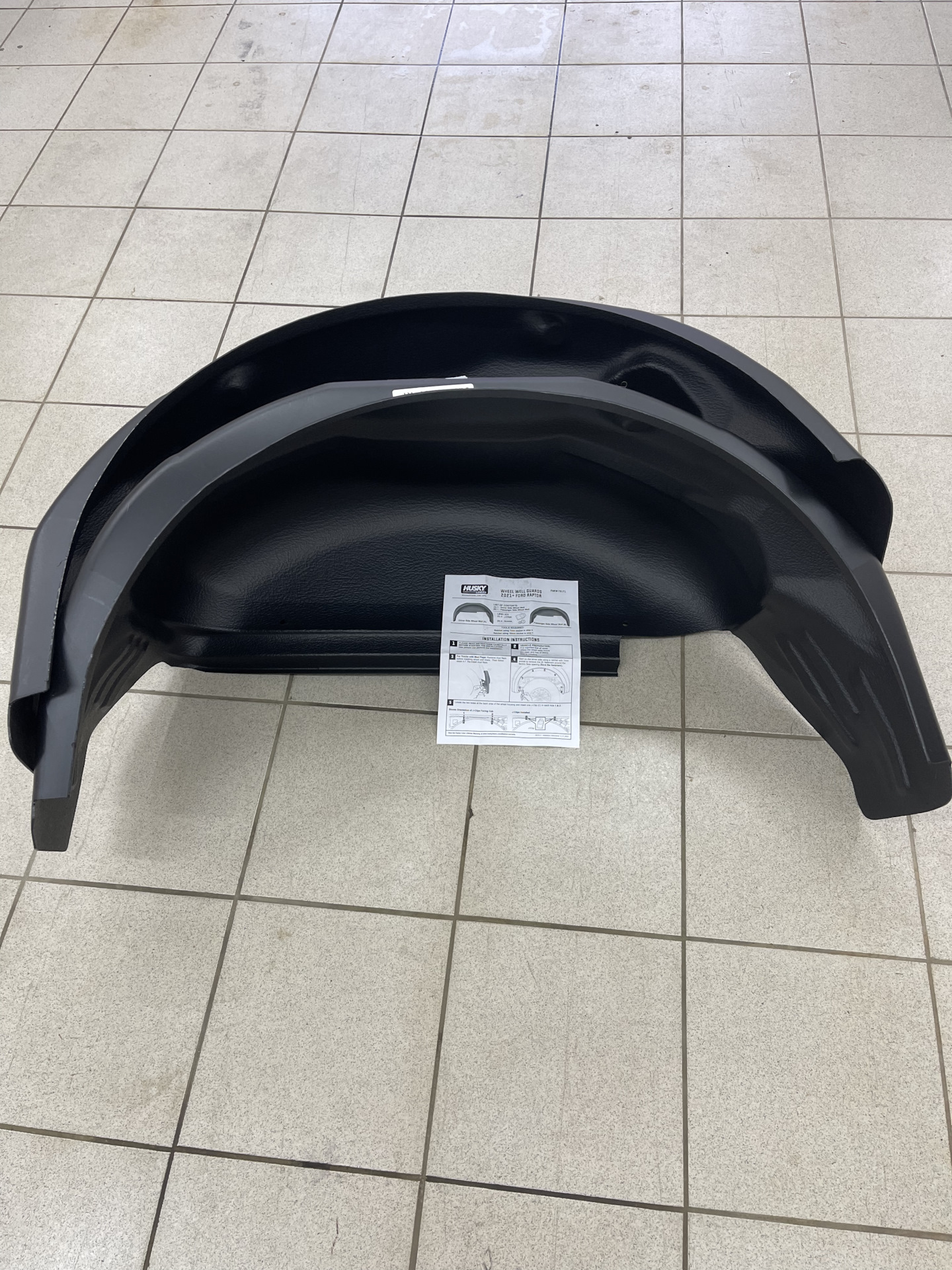 Ставим задние Подкрылки. — Ford F-Series (13G), 3,5 л, 2022 года ...