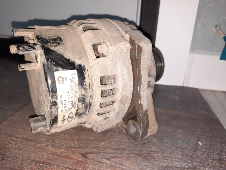 Замена диодного моста в генераторе — Lada Калина хэтчбек, 1,6 л, 2007 ...