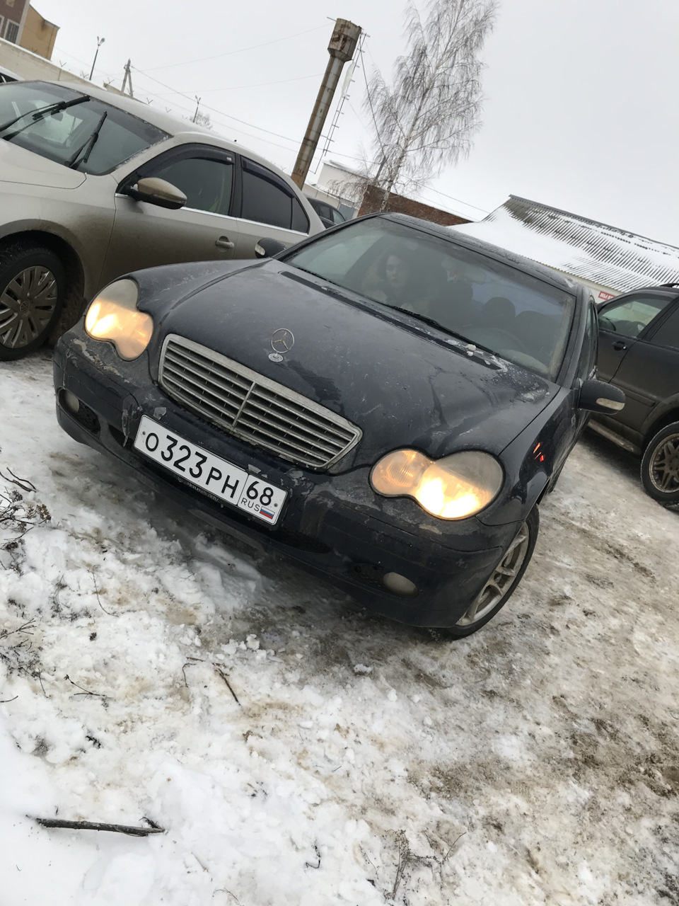 Регистрация и красивые номера ) — Mercedes-Benz C-class (W203), 2,2 л, 2002  года | покупка машины | DRIVE2