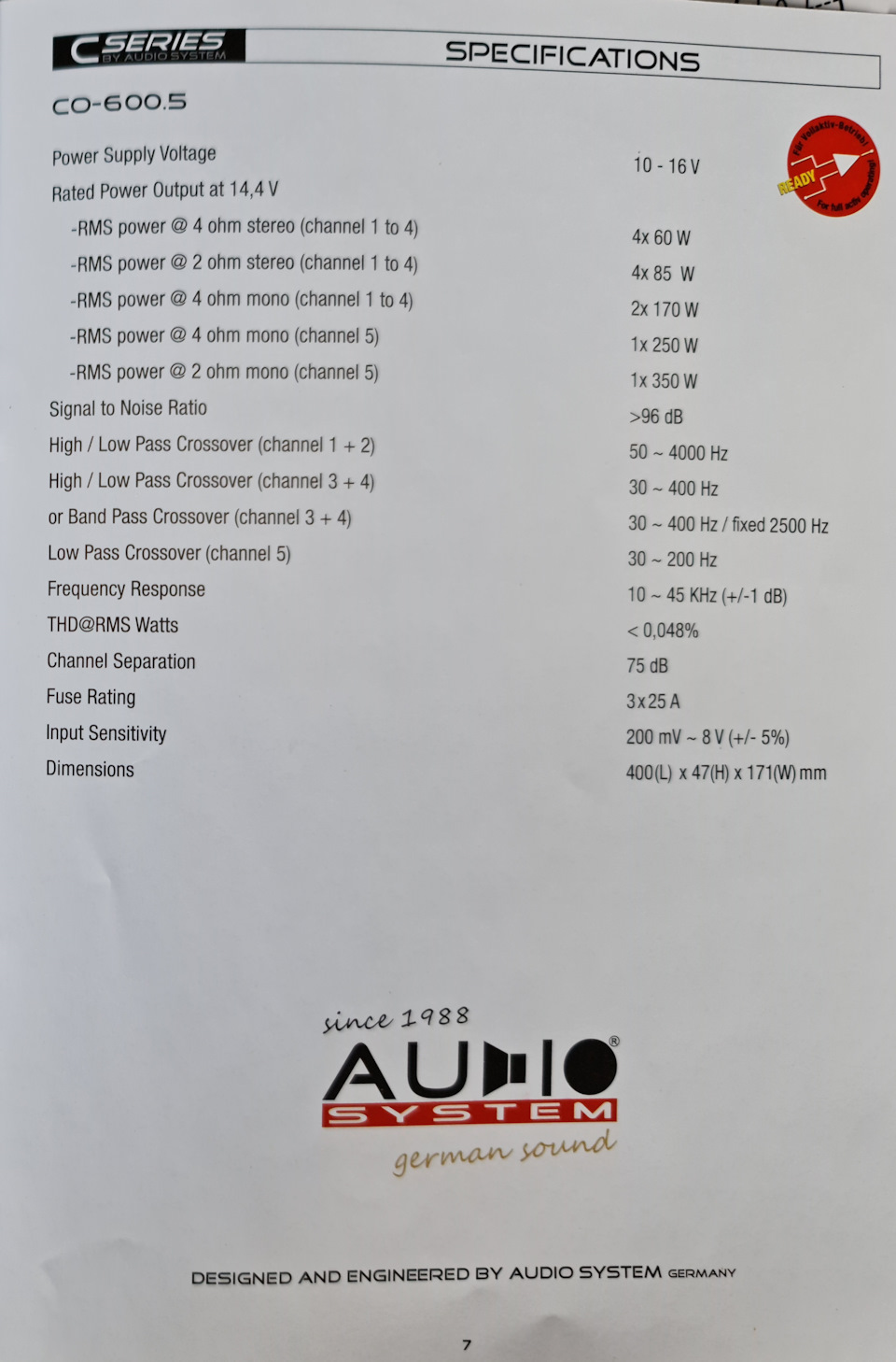 хар-ки — Lada Vesta SW Cross (1G). Запчасти на фото: C06005, 4000HZ