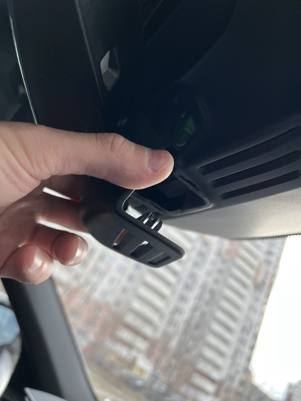 Зеркало с компасом и HomeLink — Volvo XC90 (2G), 2 л, 2019 года ...