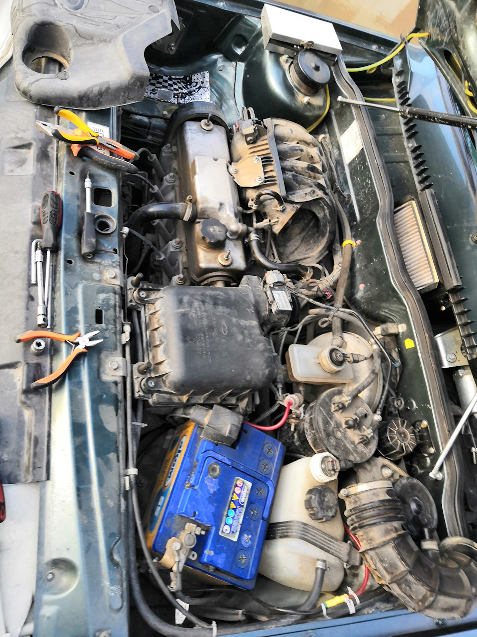 Чистка дроссельной заслонки — Lada 2114, 1,6 л, 2010 года | своими ...