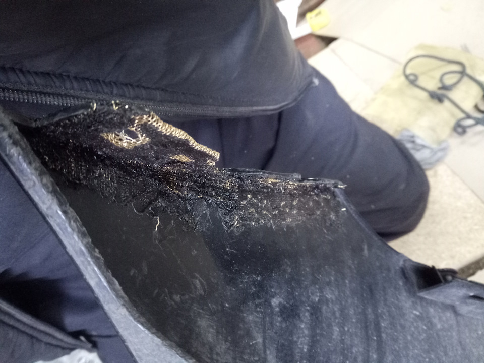 Пайка крепления бампера и птф — Hyundai Solaris, 1,6 л, 2012 года ...