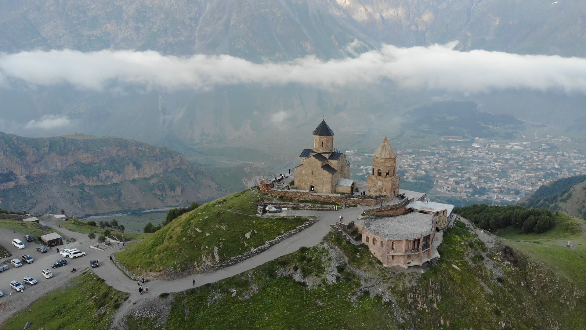 Казбеги Грузия Гергетис Цминда Самеба