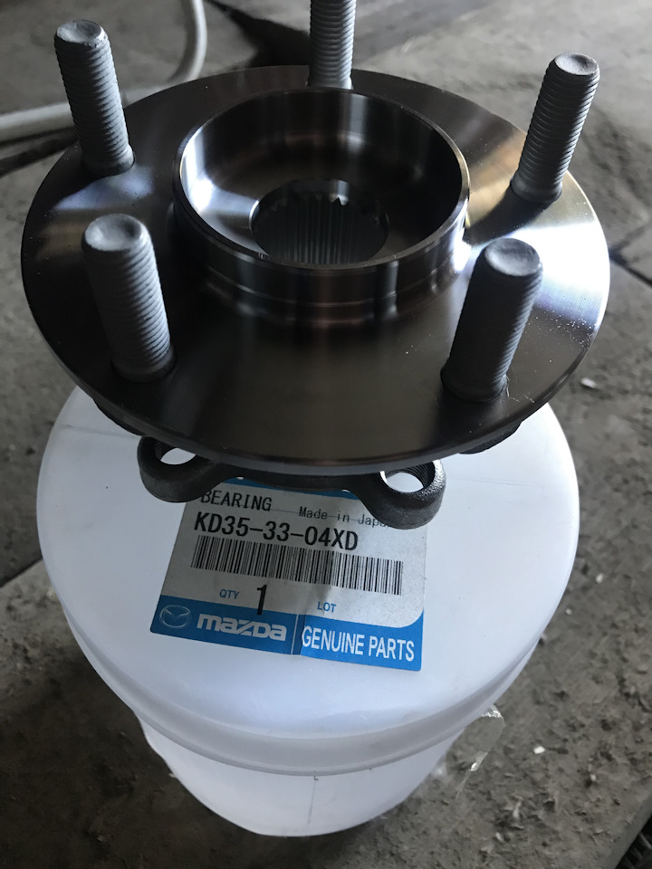 KD353304XD СТУПИЦА ПЕРЕДНЯЯ CX-5 Mazda | Запчасти на DRIVE2