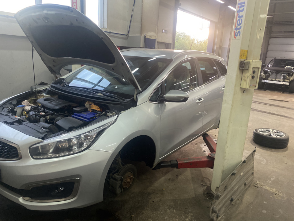 Наконечники катушек, шумка подкрылков, промывка форсунок — KIA Ceed (2G ...