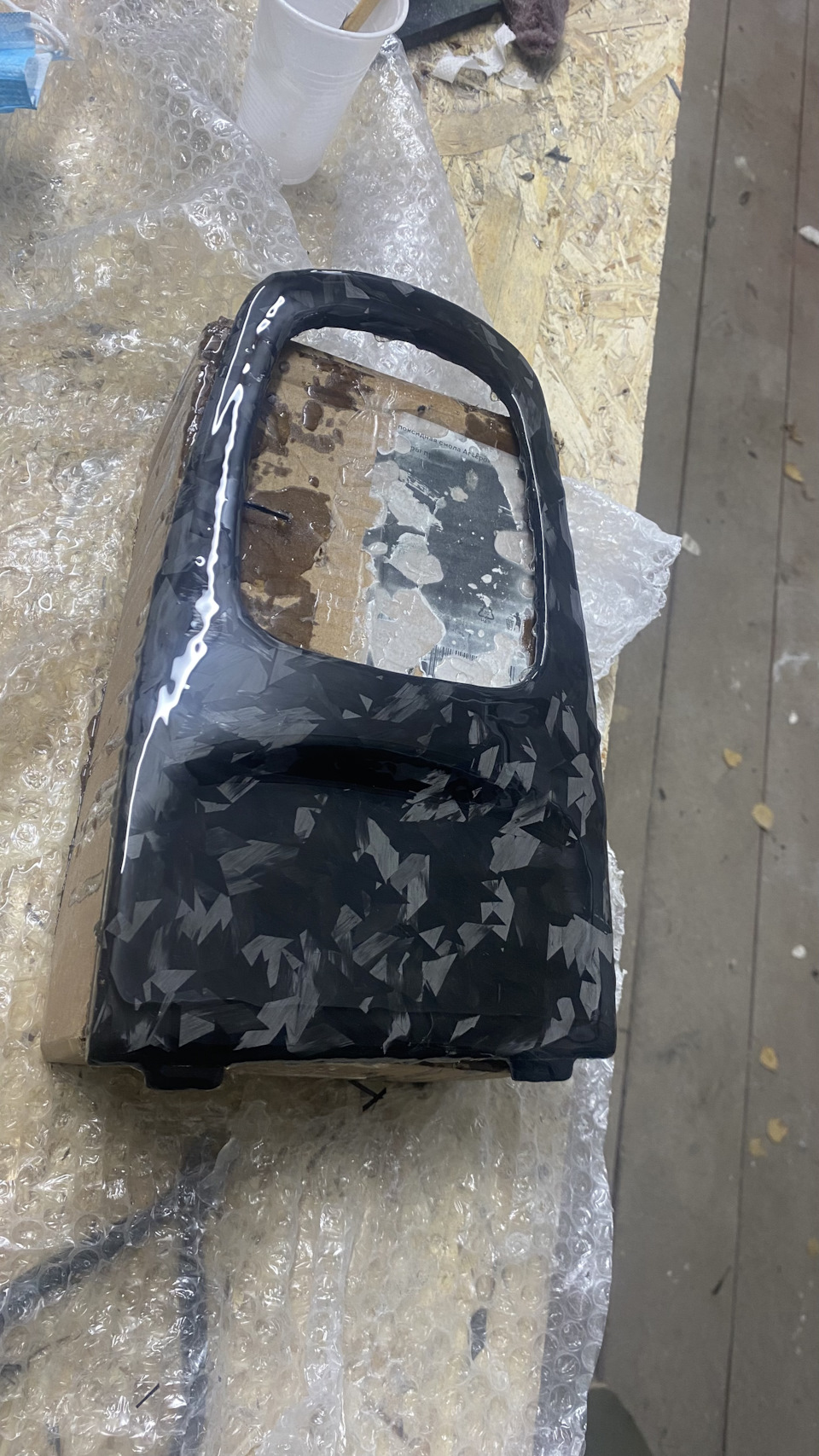 Ламинация кованым карбоном ч.4 — Mitsubishi Legnum, 2,5 л, 1997 года ...