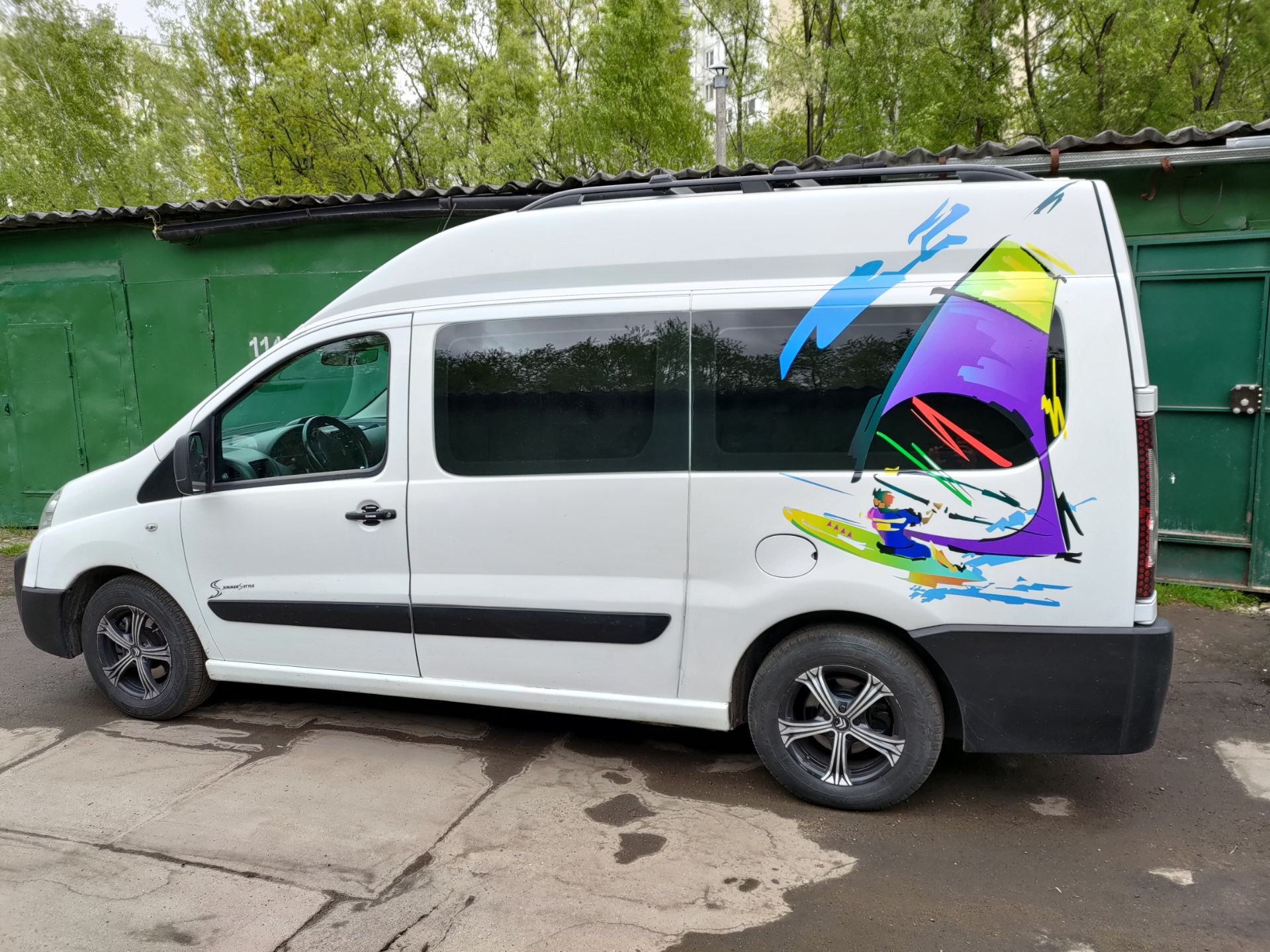 Брендирование Citroen Jumpy