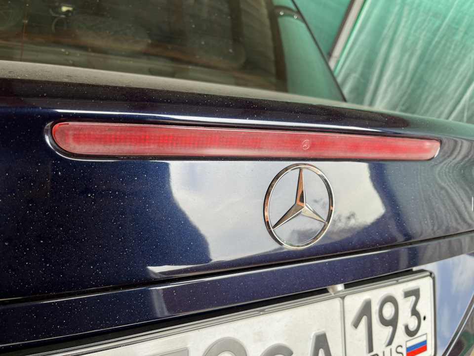 Восстановление стоп сигнала в крышке багажника — Mercedes-Benz C-class ...
